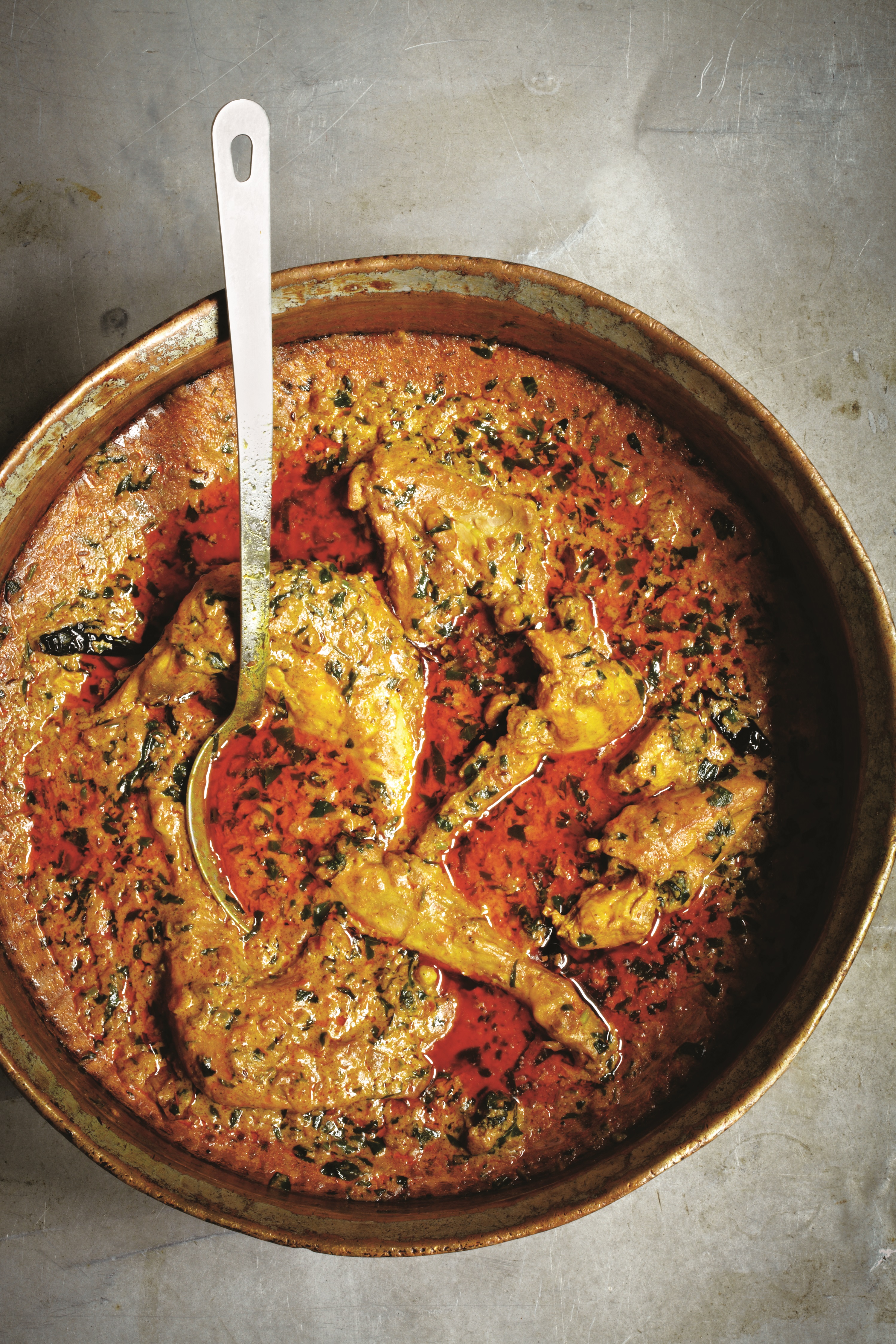 Jungle Curry of Guinea Fowl with Fresh Fenugreek_9230