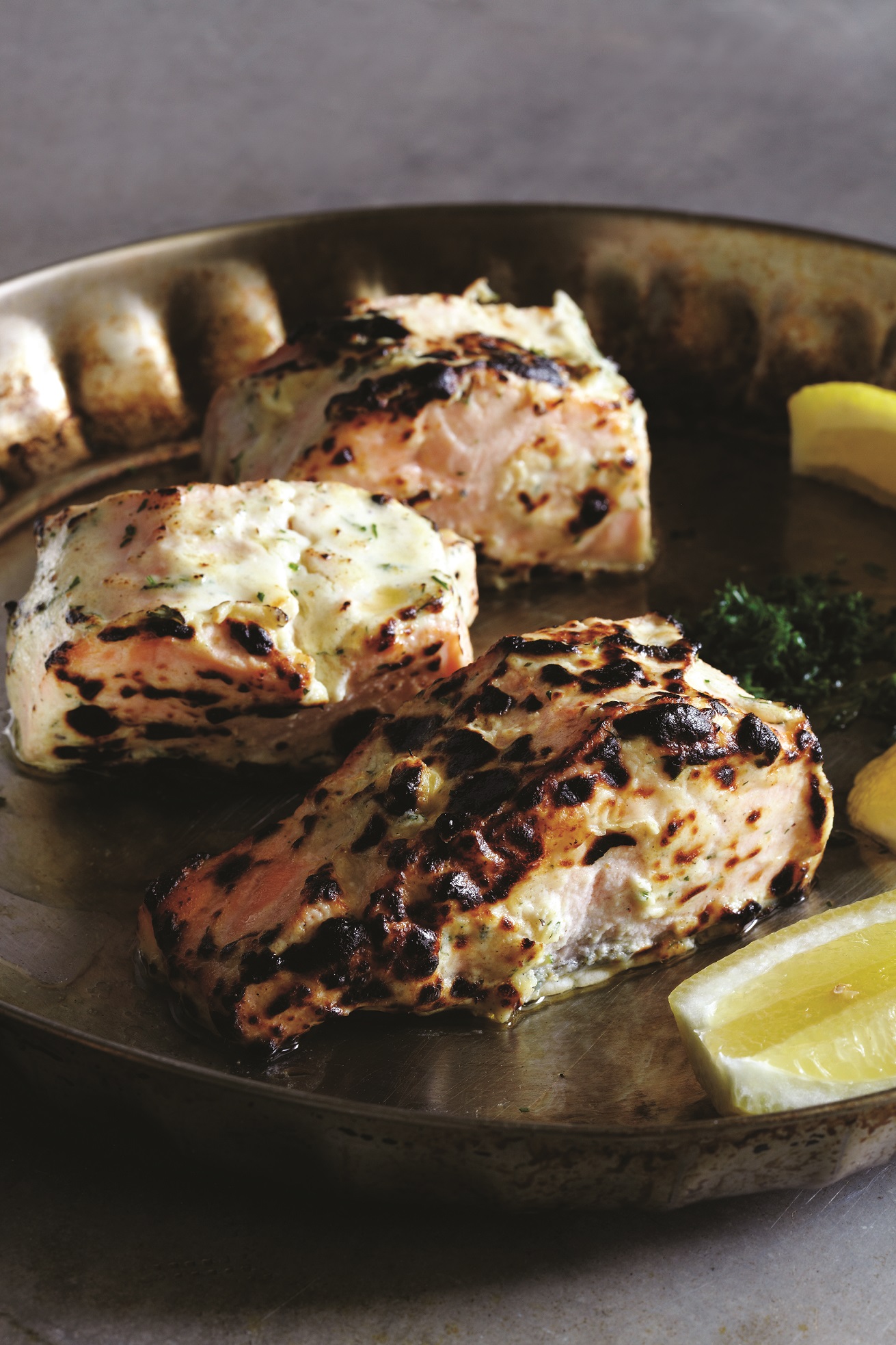 Salmon with Dill & Horseradish